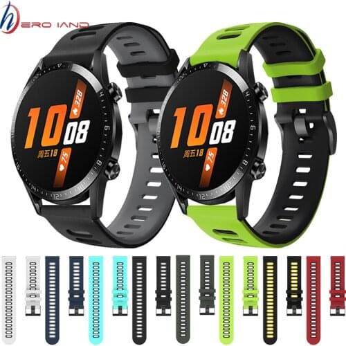 Strap for HUAWEI WATCH GT 2 GT2 Watchband Bracelet for HONOR Magic Watch 2 46mm 42mm MagicWatch Silicone Band Correa ремешок