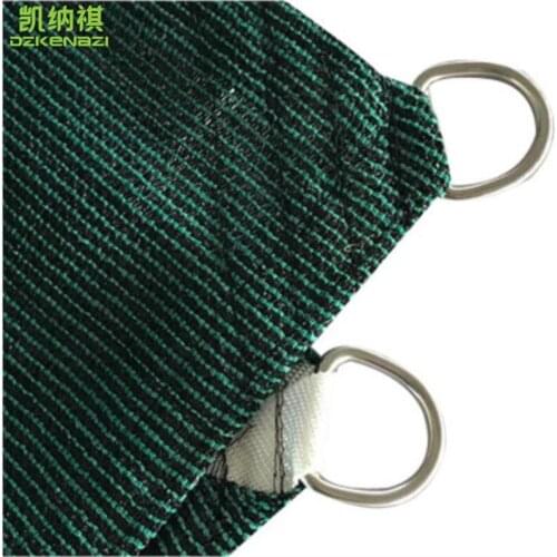 2 x 3.88 M/PCS Garden Sun Shades Net with Straight edge with D rings style 95% shading UV protection HDPE Net