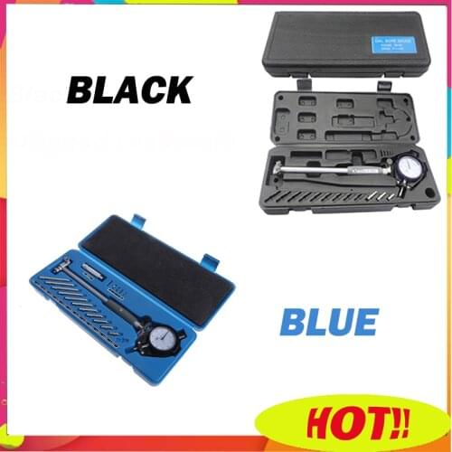 High Quality10-18mm18-35mm 35-50mm 50-160mm/0.01mm Dial Bore Gauge Center Ring Dial Indicator Micrometer Gauges Measuring Tools