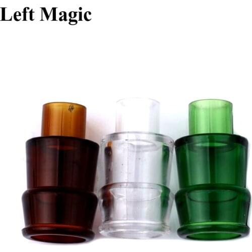 3 Pcs/Lot Vanish Bottle Magic Tricks Three Color Plastic Bottles Vanishing Wine Bottle Magic Props Close Up Stage Magic Tools