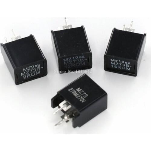 5PCS Degaussing Resistor MZ73B-9ROM 12ROM 18ROM 27ROM MZ73 9RM 12RM 18RM 27RM 270V 3Pins Demagnetizing Resistors Resistance