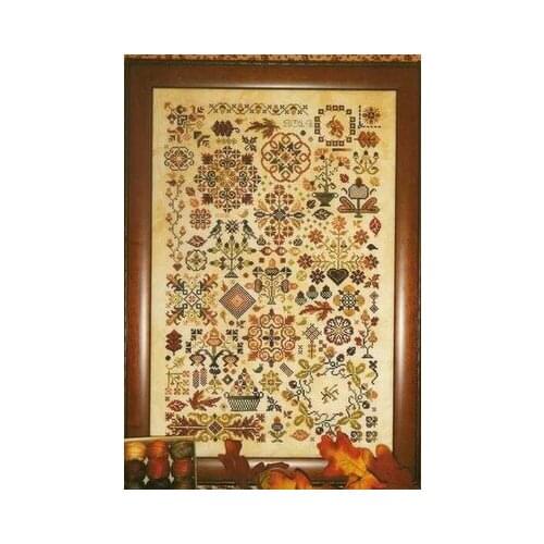 6-WY Top Quality Lovely Hot Sell Counted Cross Stitch Kit Wind Chime Santa Father Christmas Tree Ornament Tanzhuang Autumn Tu