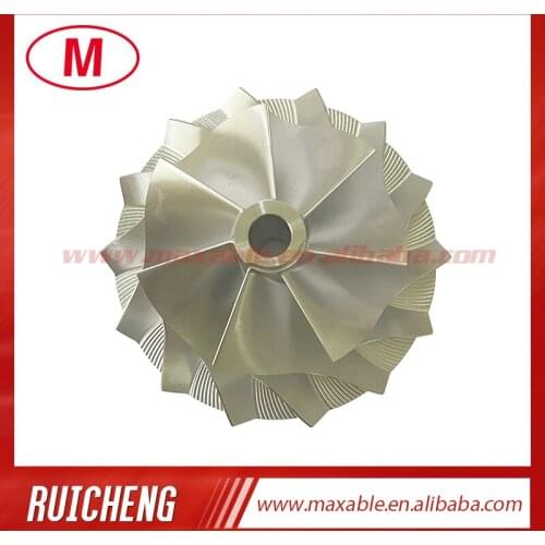 69.00/99.01 mm 7+7 blades high performance turbocharger billet/milling/aluminum 2618 compressor wheel