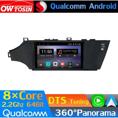 Qualcomm 8Core Android Car Media For Toyota Avalon 2012-2018 GPS 360 Panoramic Radio CarPlay DTS HIFI DSP Optical HDMI 4G WiFi