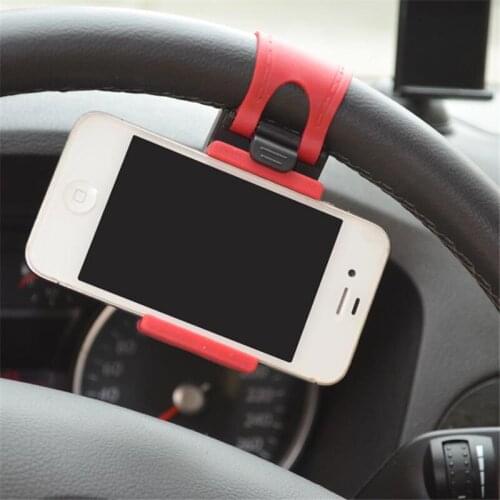 Kongyide Car Holder Car Steering wheel Universal Mount Holder Stand for 4.8inches Cell Phone GPS mar9