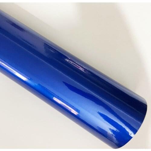 Car styling pearl Blue Glossy Metallic Glitter Car Sticker for car wraps Glossy Candy Vinyl Film