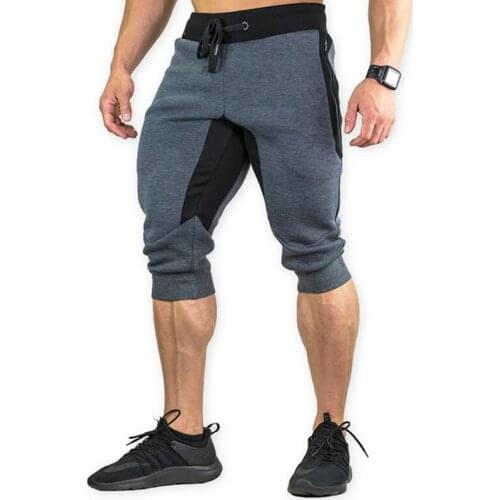 Autumn Brand Gyms Calf Length Pants Men Joggers Casual Sweatpants Trousers Sporting Clothing high quality Bodybuilding Pants