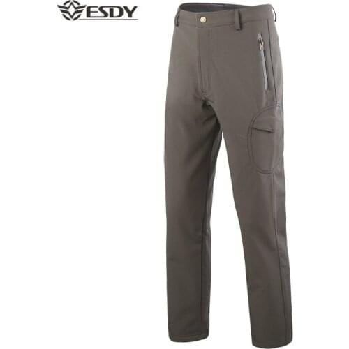 Outdoor Winter Men Hiking Pants Military Tactical Pant Camouflage Multicolor Waterproof Windproof Climbing Hunting Camping Pants