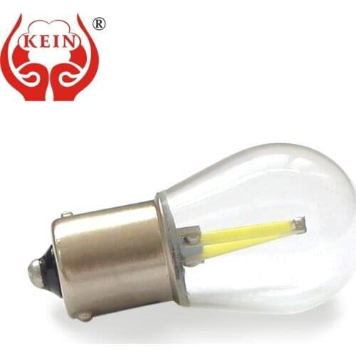 KEIN p21w LED 1156 ba15s COB car Bulb 7506 1157 bay15d P21/5W Brake Lights Reverse Lamp S25 Turn Signal light 12V 24V white auto