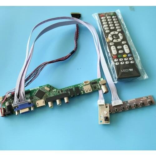 Kit for LP156WF4 SL Controller Doard Display 1920x1080 USB Panel LED LCD Screen Audio AV 40pin VGA TV HDMI Remote LVDS Monitor