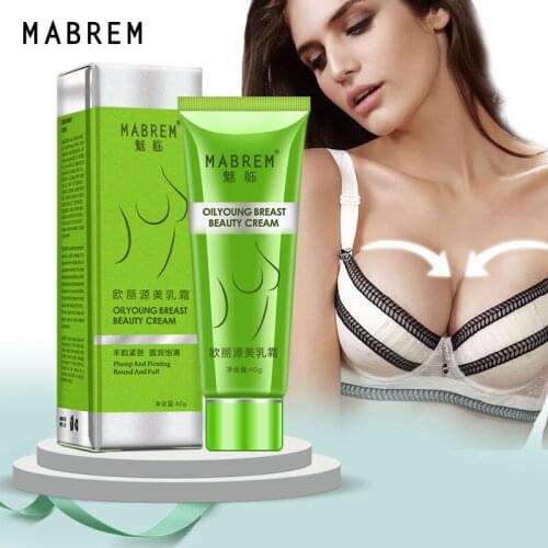 MABREM Breast Enlargement Cream Breast Lift Firming Massage Cream Big Bust Enhancement Breast Promote Female Hormones Chest Care