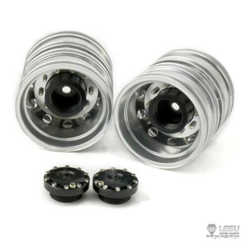 LESU 1/14 RC W-2048 Metal Rear Wheel Hub for DIY Model Truck HEX Brake TH11500-SMT5