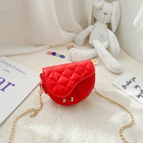 Fashion Kids Purses and Handbags Small Messenger Bags Simple Design Girls Mini Shoulder Bag