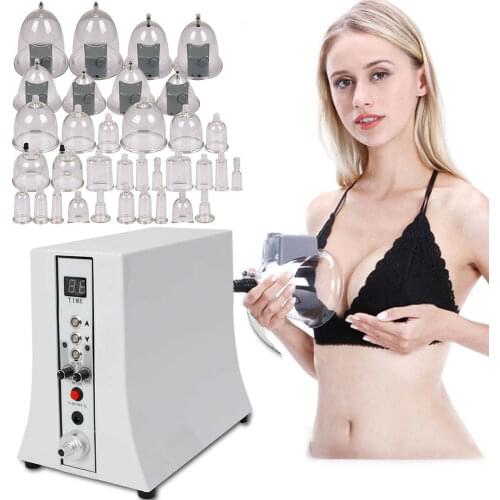New Arrival Breast Enlargement Machine For Breast Buttock&Enlarge With 29 Vacuum Pump Breast Enhancer Massager Free Shipping