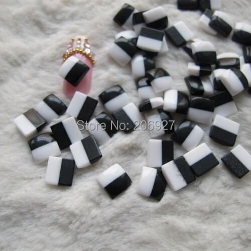 RC144-1 30pcs Cute Square Candy Shape Nail Resin Decoration Outlooking