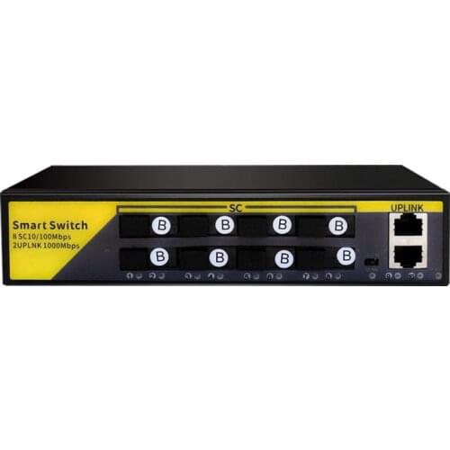 POE Gigabit Network Switch 8 SC10/100Mbps Port+2UPLINK 1000M Port Fast Switch ethernet for IP camera/Wireless AP/POE camera