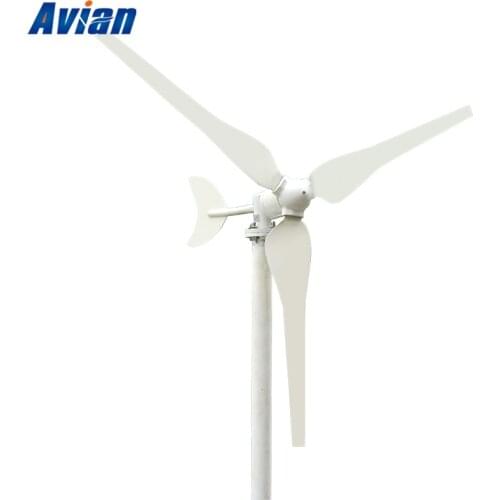 Max 115W AC or DC Wind Generator with Carbon Fiber Reinforced Plastics Blade CE Rohs Approved Wind Turbine