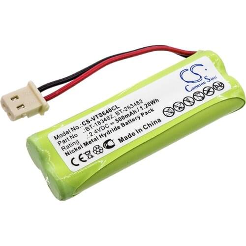 Cameron Sino Cordless Phone Replacement Ni-MH Battery 500mAh For 89-1348-01 Ascom 89134801, CS6114, CS Free Tools