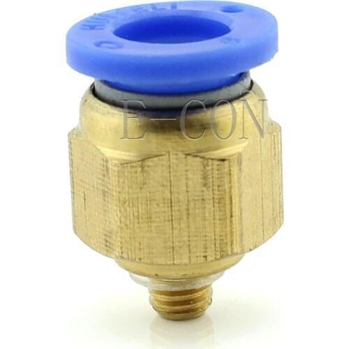 10pcs Male Connector 8mm Tube M5*0.8 metric Threaded Pneumatic Quick Release Air Fitting