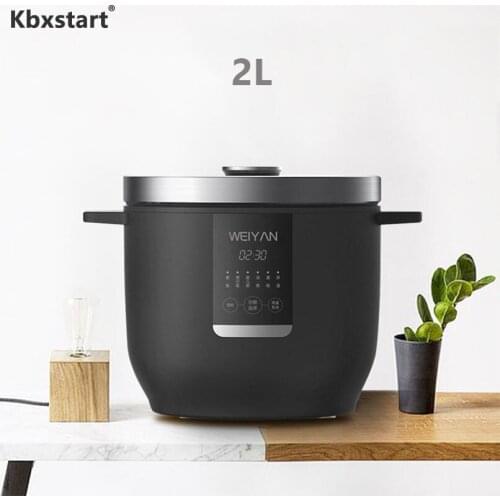 220V Multi-function Rice Cooker 2L Smart Stainless Steel Portable Multicooker Can make an appointment
