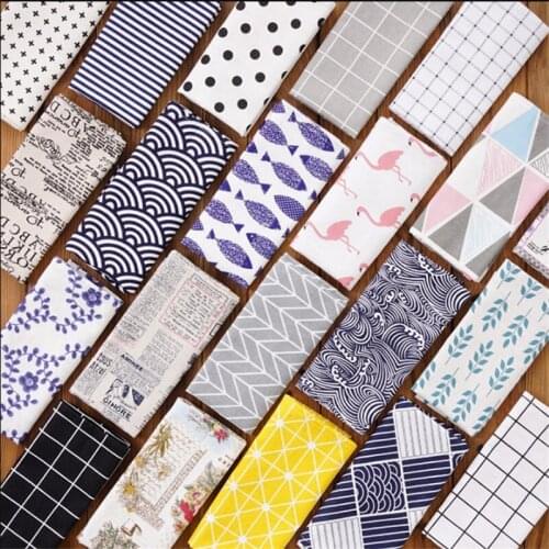 40*60cm Color Pattern Japan Style Cotton Linen Cloth Napkin Cocktail Tableware Mat Hotel Restaurant Homel Atmosphere Cloth