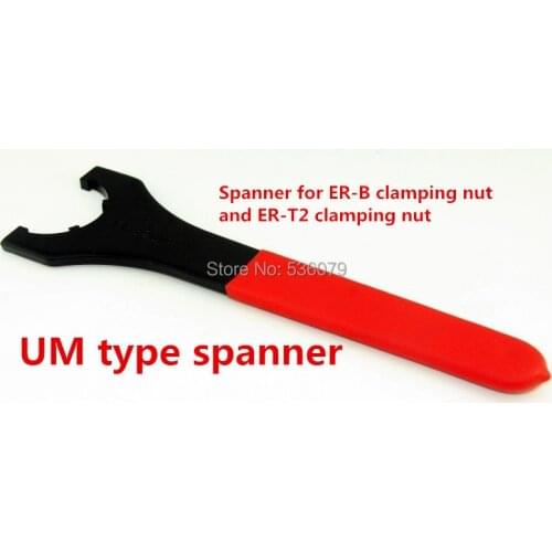 ER32 UM type collet spanner, Thicker and harder steel to be best quality in China, use for ER32-B,ER32-T2,ER32-UM clamping nut
