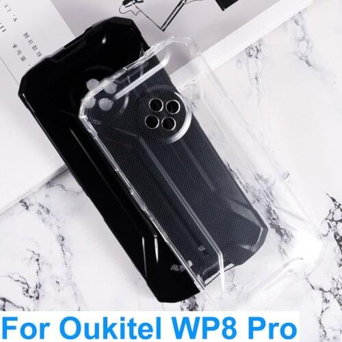 For Oukitel WP8 Case Back Cover Soft Silicone TPU Protector Phone Fitted Coque For Oukitel WP8 Pro Glass Bumper Shell Funda Capa