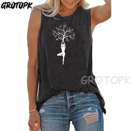 GROTOPK Women's Cropped Tank Tops