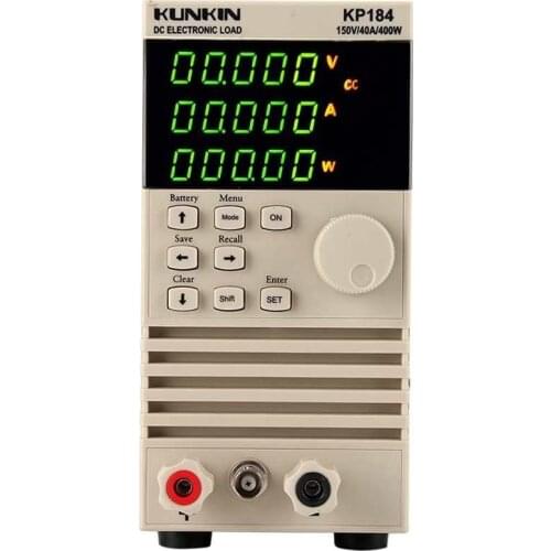 KP184 DC Electronic Load Battery capacity tester MODBUS RS485/232 400W 150V 40A