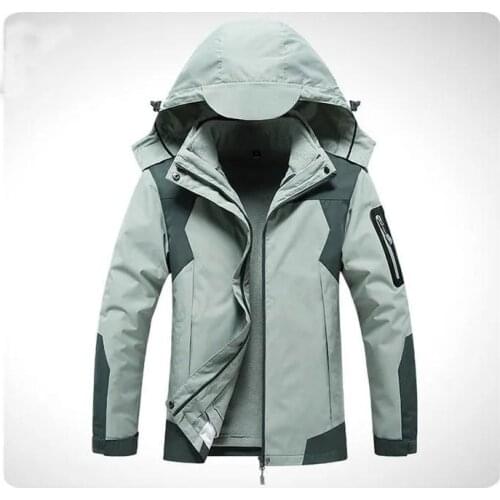 2021 New Women Winter 3 in 1 Ski Jackets Waterproof Breathable Detachable Hiking Camp Trekking Climb Windproof Warm Coat M-4XL