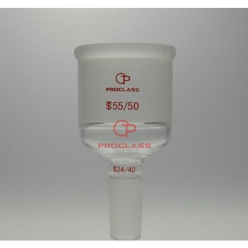 Laboratory B Glass Enlarging Connecting Adapter TOP 55/50 Bottom 24/40