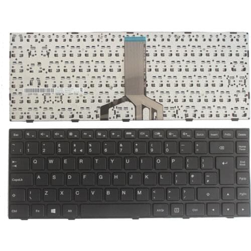 NEW UK keyboard For Lenovo 100-14 100-14IBD UK Laptop keyboard Black