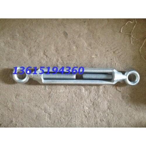 Body turnbuckle galvanized iron flower blue screw OO type euphroe strainer GB orchid flower M20