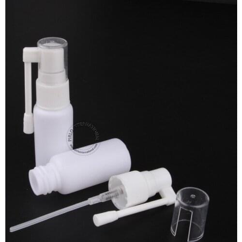Wholesale 100pcs x 20ml/20cc Plastic Nasal Spray Bottle, Empty PE Nasal Atomizers, Rotatable Mist Spray Bottles
