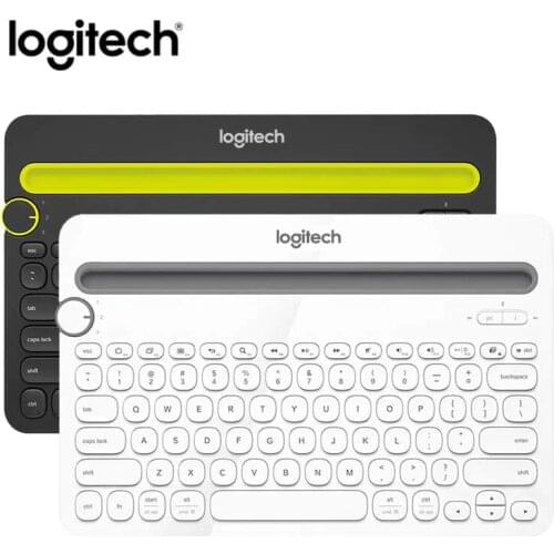 Original Genuine Logitech K480 Bluetooth Keyboard Mobile Mac Tablet Laptop Multi-Device thin Mini mute keyboard with PC laptop