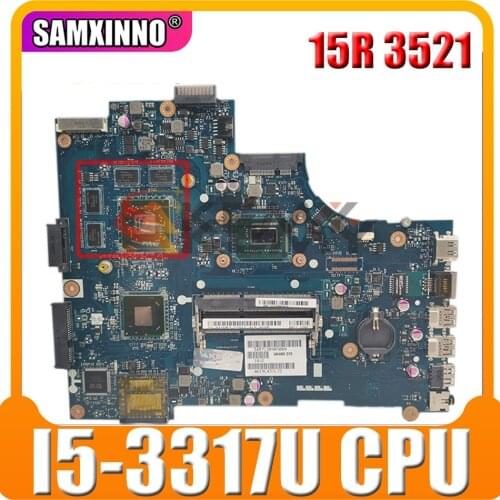 Original Laptop motherboard For Dell Inspiron 15R 3521 5521 I5-3317U Mainboard CN-04PMX4 04PMX4 VAW00 LA-9104P SR0N8 216-083000