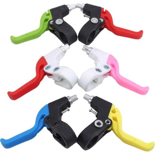 Plastic Mountain Bike Stroller Brakes Ultra Light Three-finger Brakes Bicycle Disc Brakes Accessories Riding Supplies