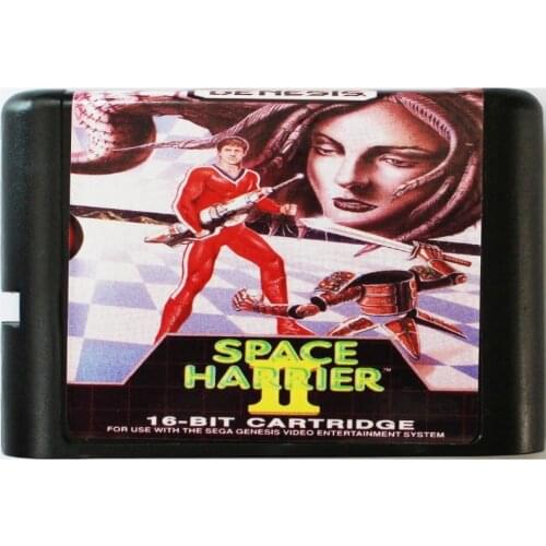 Space Harrier II 16 bit MD Game Card For Sega Mega Drive For SEGA Genesis