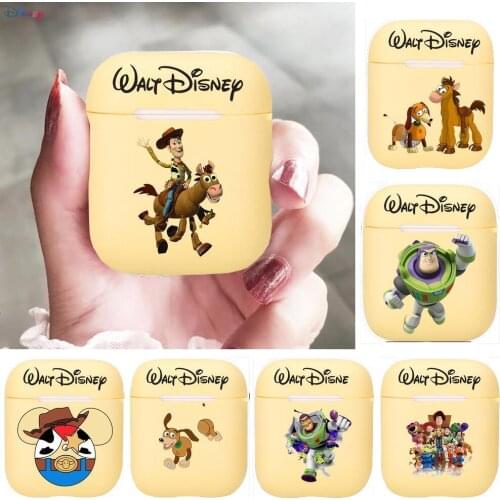 Disney Toy Story Silicone Case For Apple Airpods 1/2 Cover Protective Earphone Case Headphones Cases Protective For Apple Cover