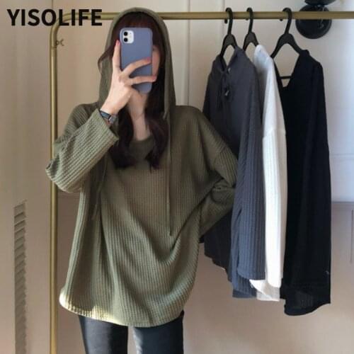 Женские осенние толстовки YISOLIFE China At AliExpress