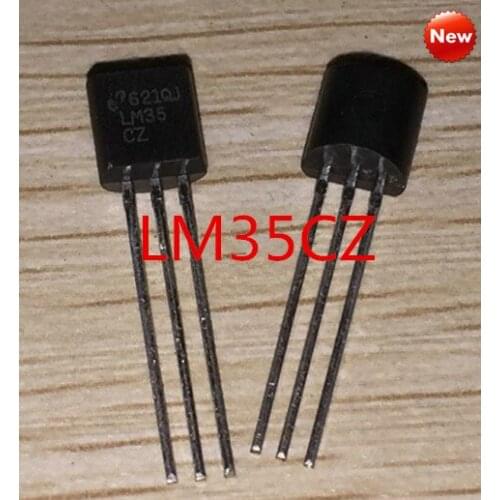 100% NEW LM35CZ LM35 temperature sensor TO-92