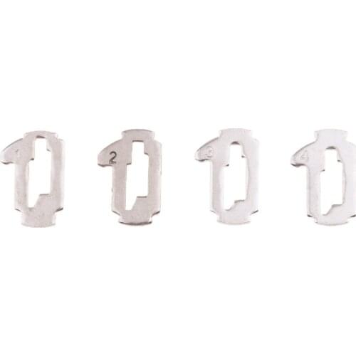 100pcs Car Lock Reed Cylinder Locking Metal Plate For Toyota