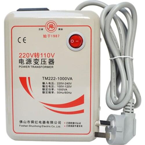 1000w 1KVA Step Down Voltage Converter Transformer 220v-240V to 110v-120V