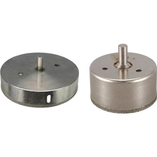 2Pcs Diamond Drill Reamer Trepan Broach for Ceramic Glass Sandstone Tile 125mm Diameter & 60mm