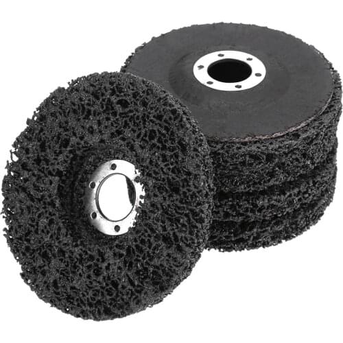5pcs 40#Grit Angle Grinder Disc Poly Strip Disc Abrasive Wheel Metal Cleaning Polishing115mm/4.5" Power Angle Grinders Accessori