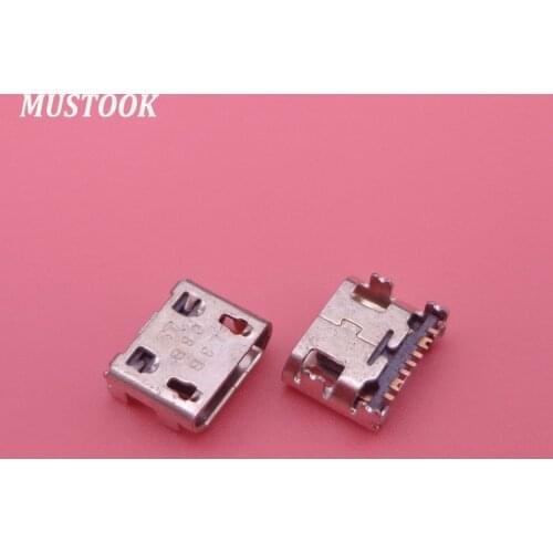 50pcs for samsung Galaxy Trend II,S5280,S5282 Fame,S7262,S7710 Cell Phone Micro mini usb Charge jack socket Connector