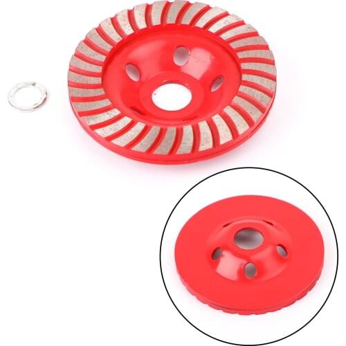 Artudatech 4-1/2" Diamond Grinding CUP Wheel Disc Grinder Concrete 28 Segment 7/8"- 5/8"