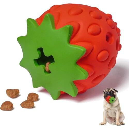 Dog Toys for Aggressive Chewers, Indestructible Dog Chew Toy for Training and Cleaning Durable Rubber Dog Toys Interactive Toy