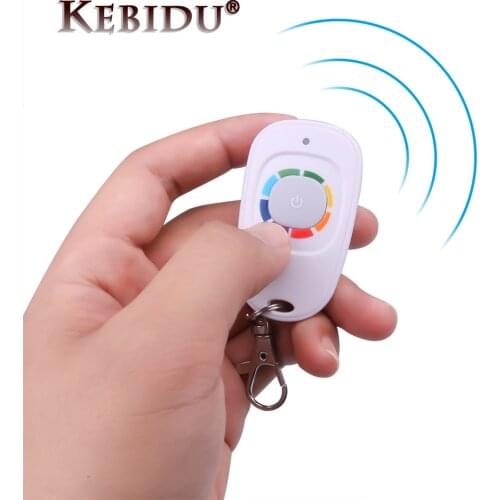 Kebidu 433Mhz Universal Wireless Remote Control Switch DC12V 4CH Relay Receiver Module With 4 Channel RF Remote Control