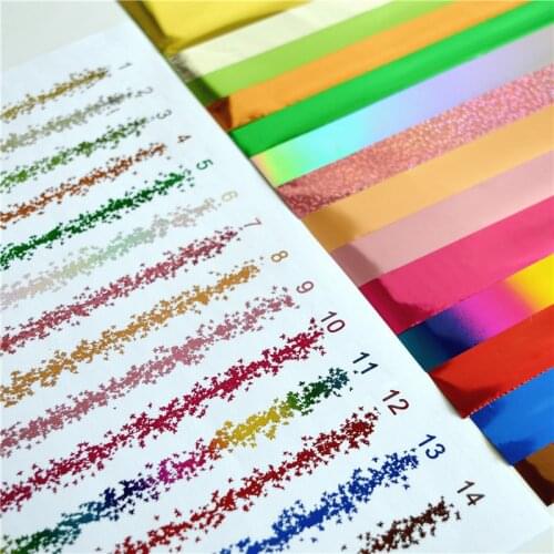 Multicolor hot stamping foil for toner reactive by laser printer and laminator for wedding invitation cards printing